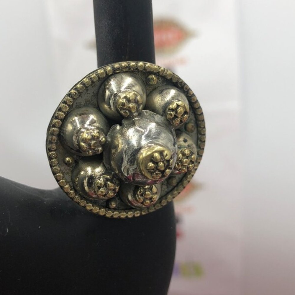 Tribal Kuchi Ring, Statement Ring, Kuchi Jewelry,… - image 1